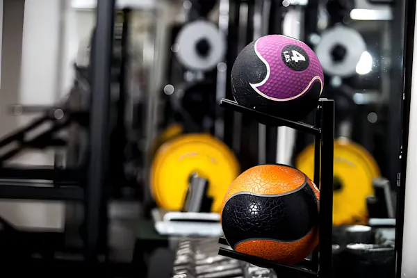 Medicine balls.