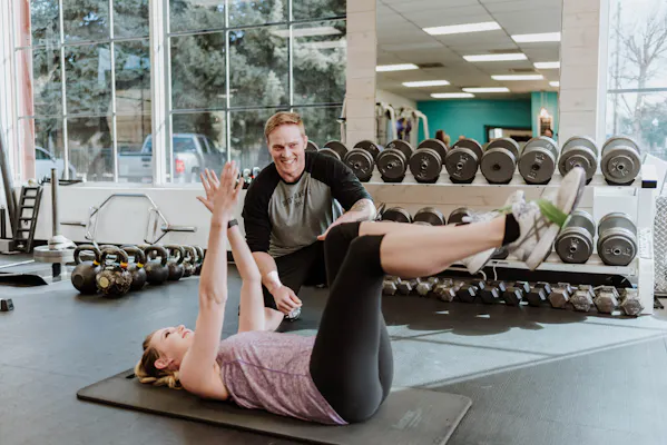 Andy training client on core.